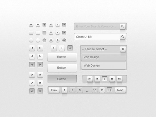 Beautiful UI Kits For Web and Graphic Designers