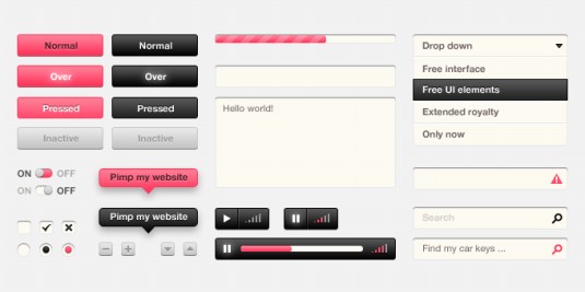 Beautiful UI Kits For Web and Graphic Designers
