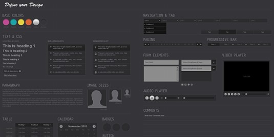 Beautiful UI Kits For Web and Graphic Designers