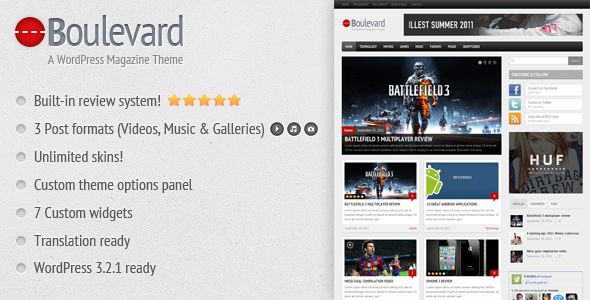 Boulevard - A WordPress Magazine Theme