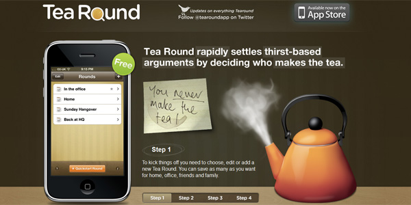 Tea Round App